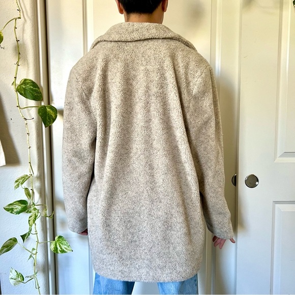 Vintage Cream Fuzzy Winter Coat - Picture 3 of 5